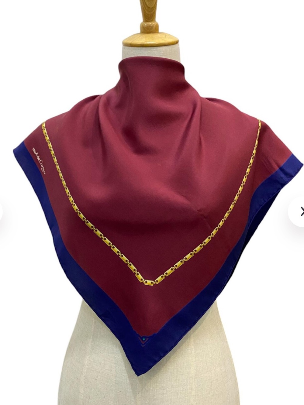 Vintage Cartier Scarf, Must De Cartier